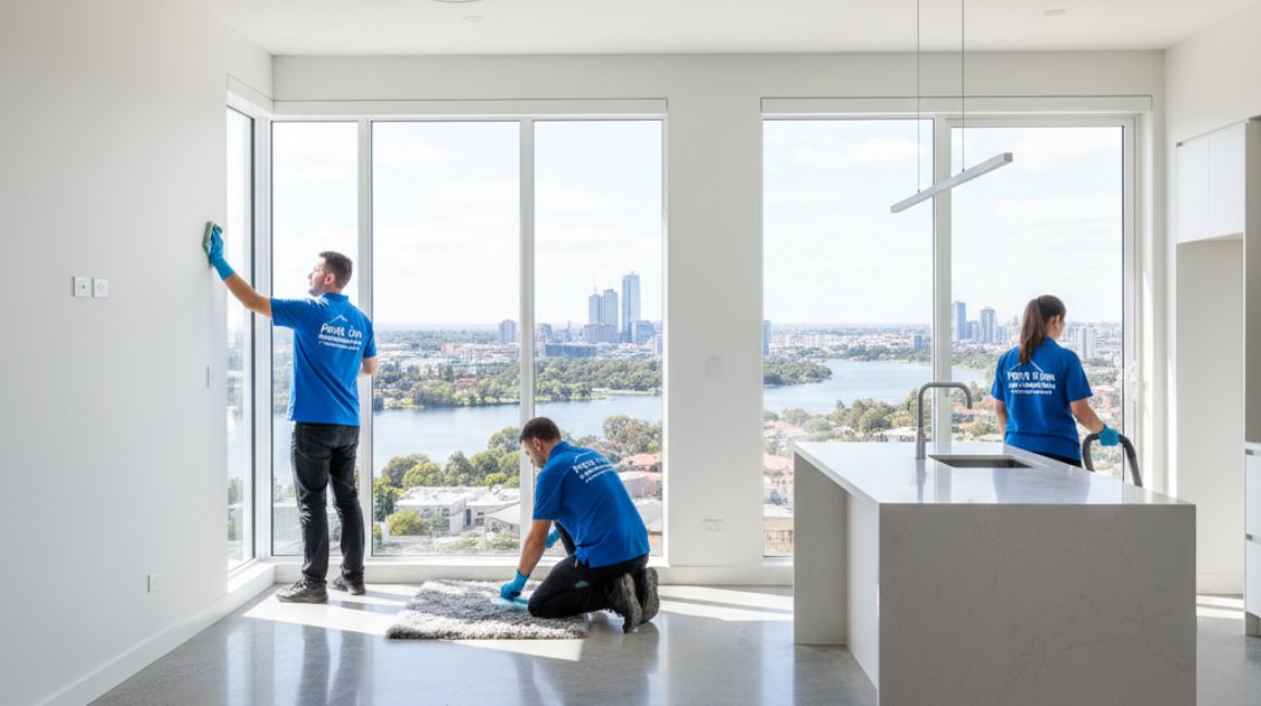Final builders clean handover Perth construction