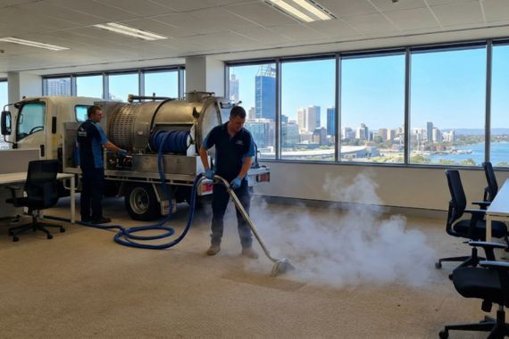 Commercial office carpet cleaning Perth
