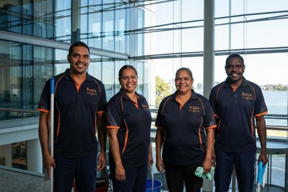 Professional cleaning team Perth commercial property