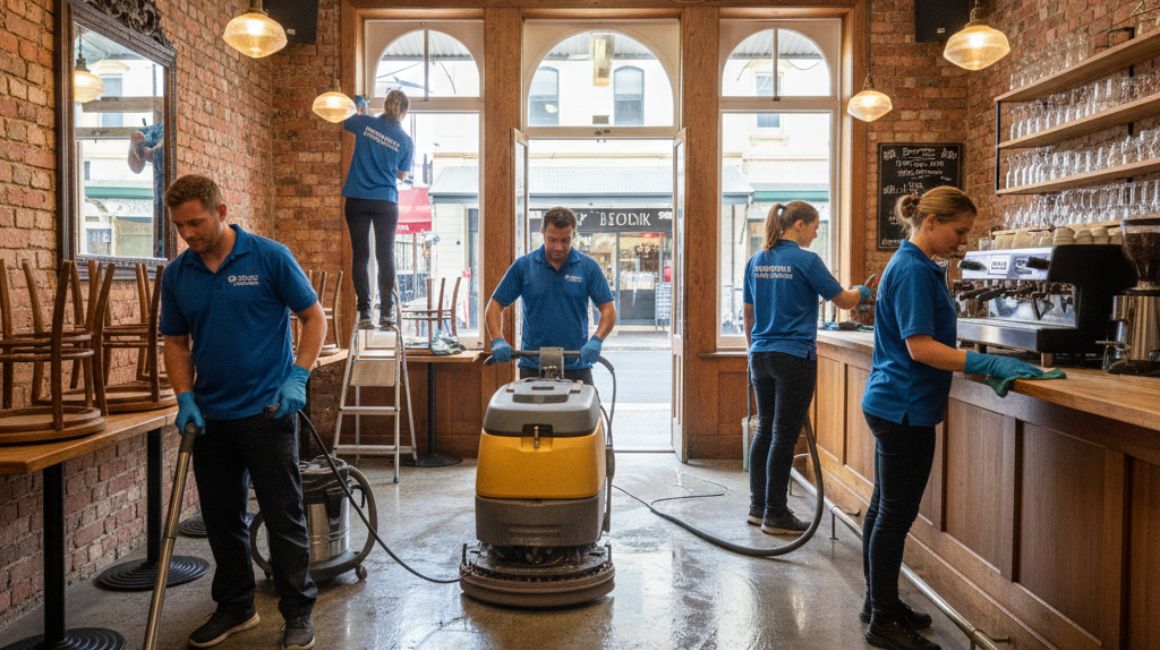 Restaurant cafe cleaning Fremantle hospitality