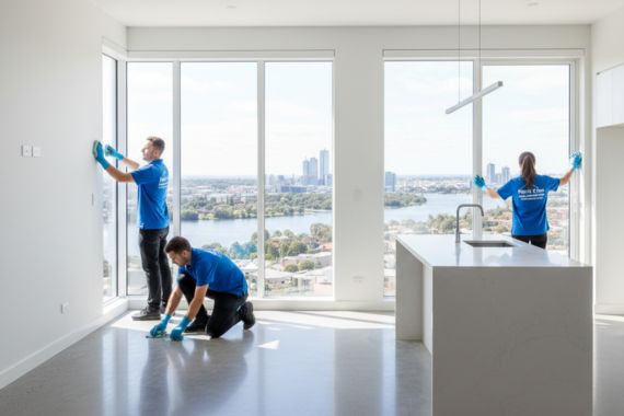 New property detail cleaning Perth construction