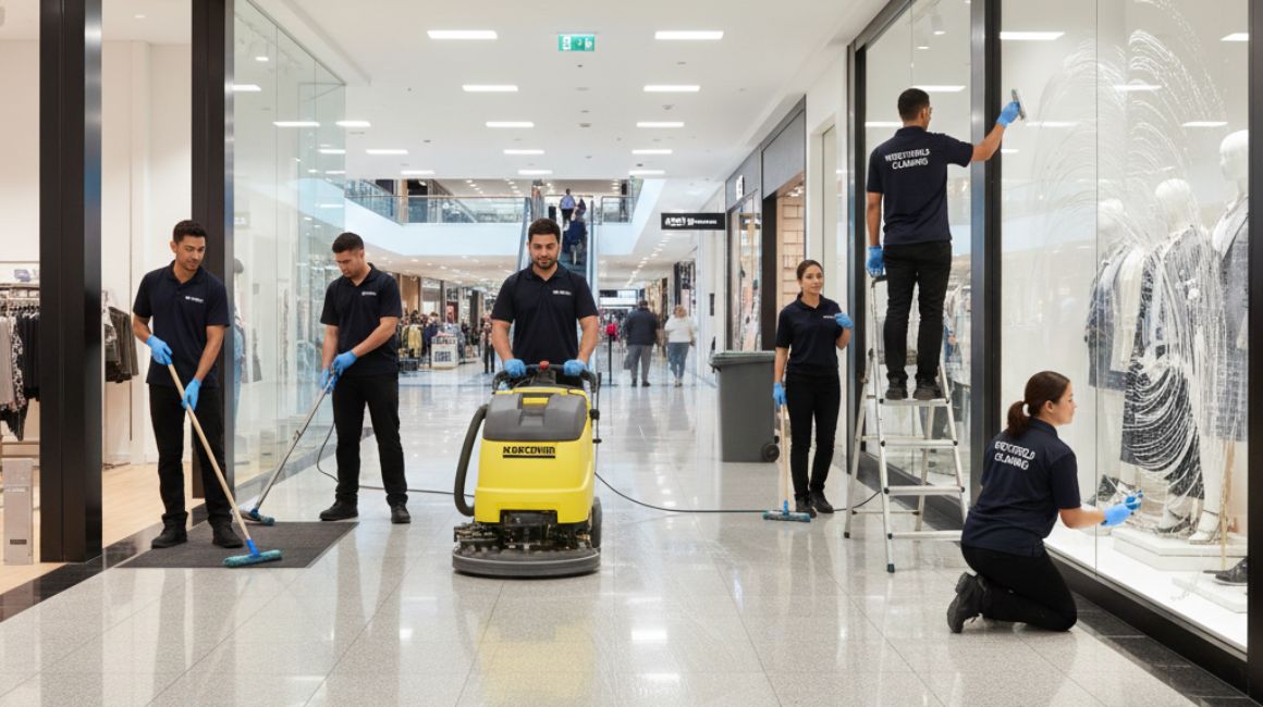 Westfield Carousel shopping center cleaning Cannington